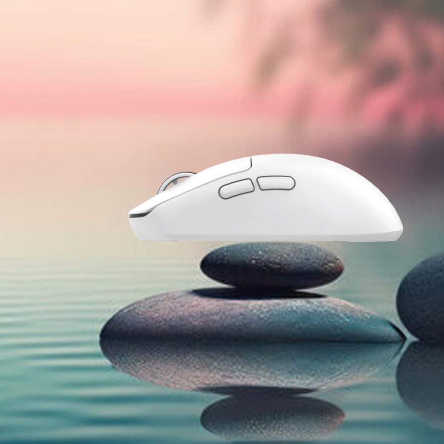 WHITE SHARK WIRELESS MOUSE WGM-5021 12000DPI WHITE