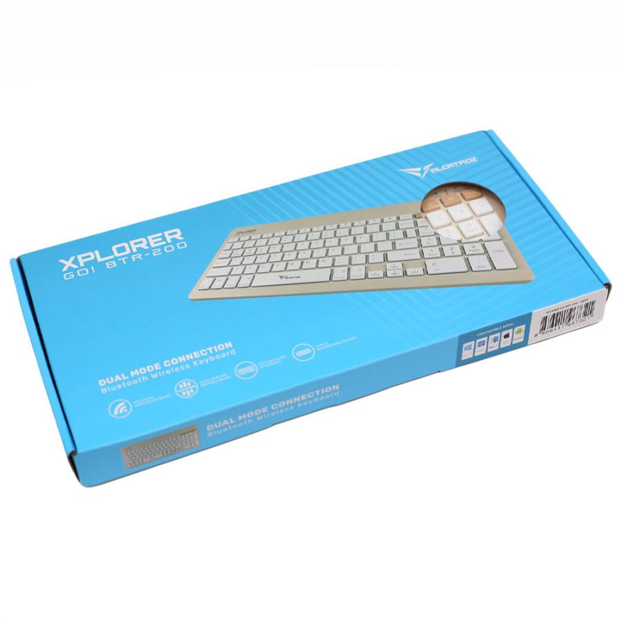 ALCATROZ WIRELESS KEYBOARD XPLORER GO! BTR 200 SAND