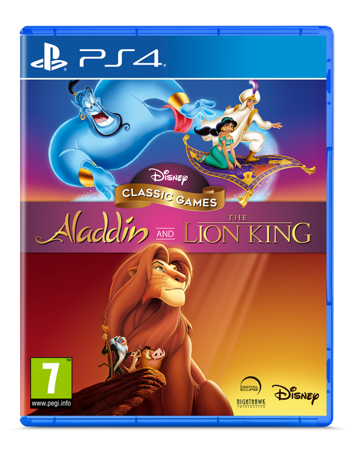 Aladdin &  Lion King PS4  NEW