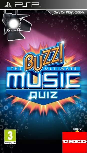 Buzz! Μουσικό Quiz! PSP USED (UMD Only)