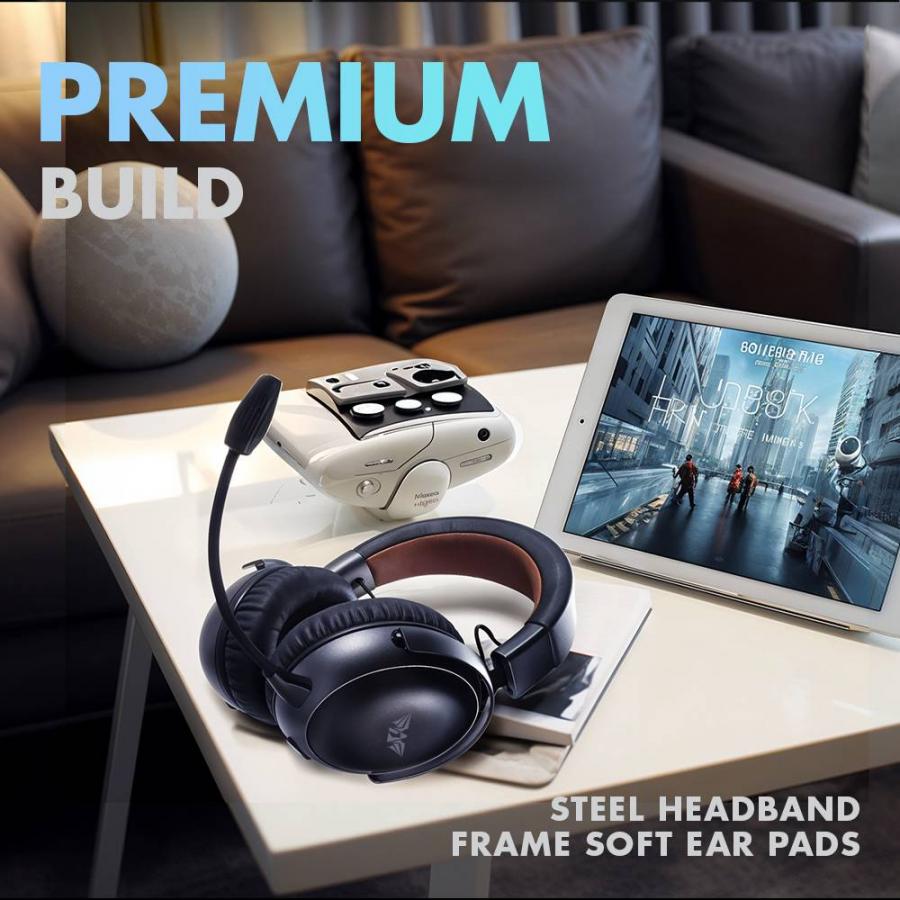 ARMAGGEDDON eDSP 7.1 SURROUND QUAD-MODE WIRELESS HEADSET ORION 7 DUNE