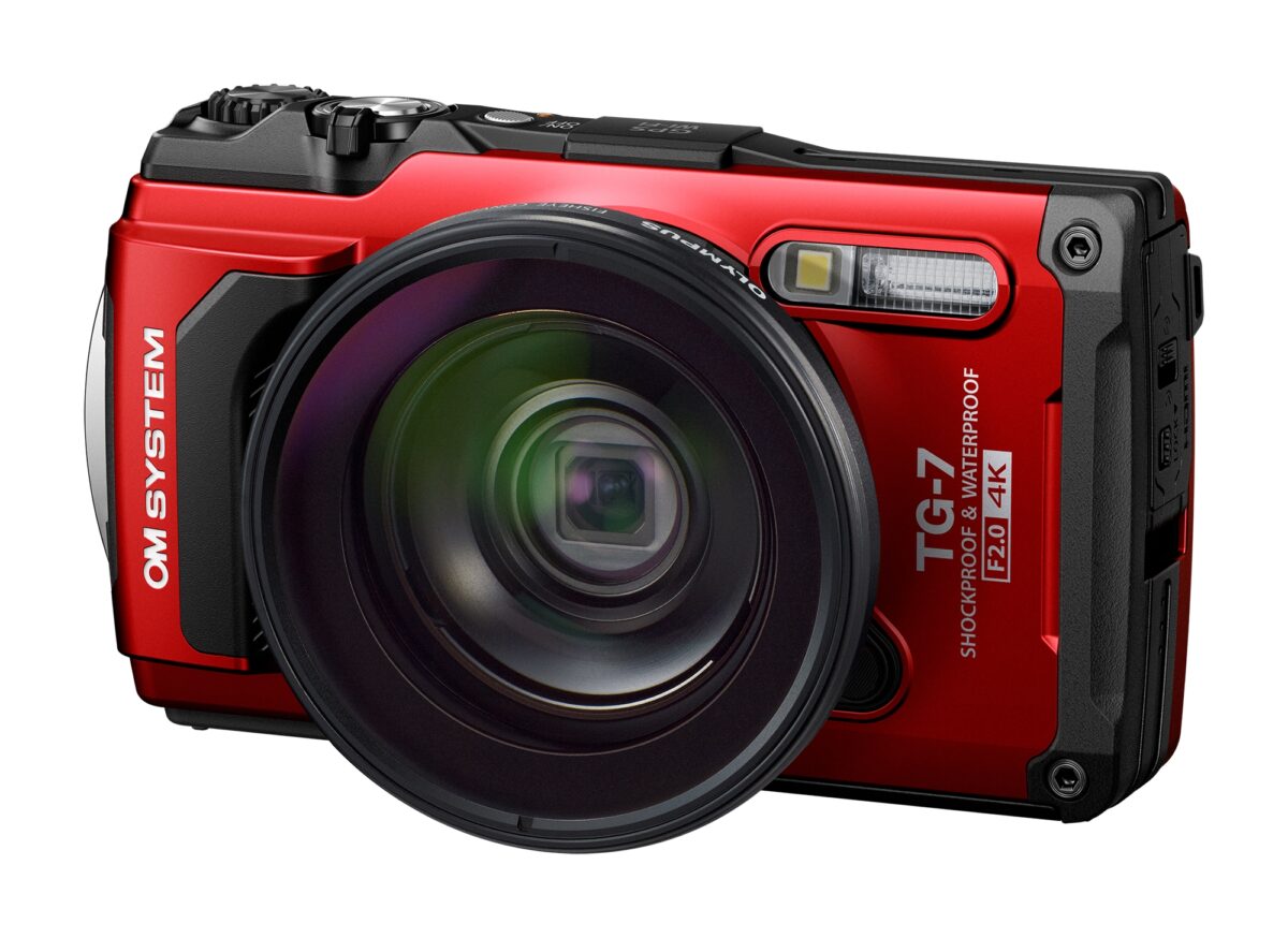 Olympus OM-System TG-7 Red Tough Camera Underwater