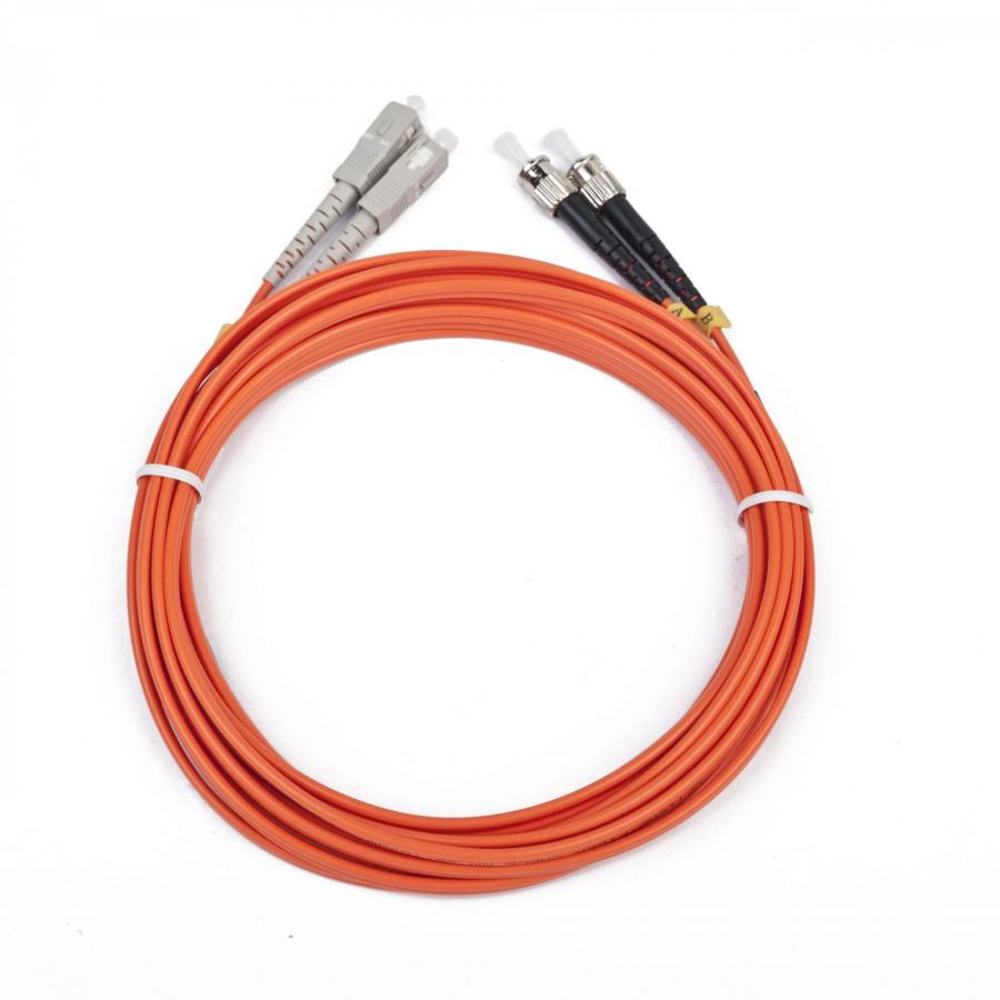 CABLEXPERT MULTIMODE DUPLEX OM2 50/125 FIBER OPTIC CABLE ST/SC 2M