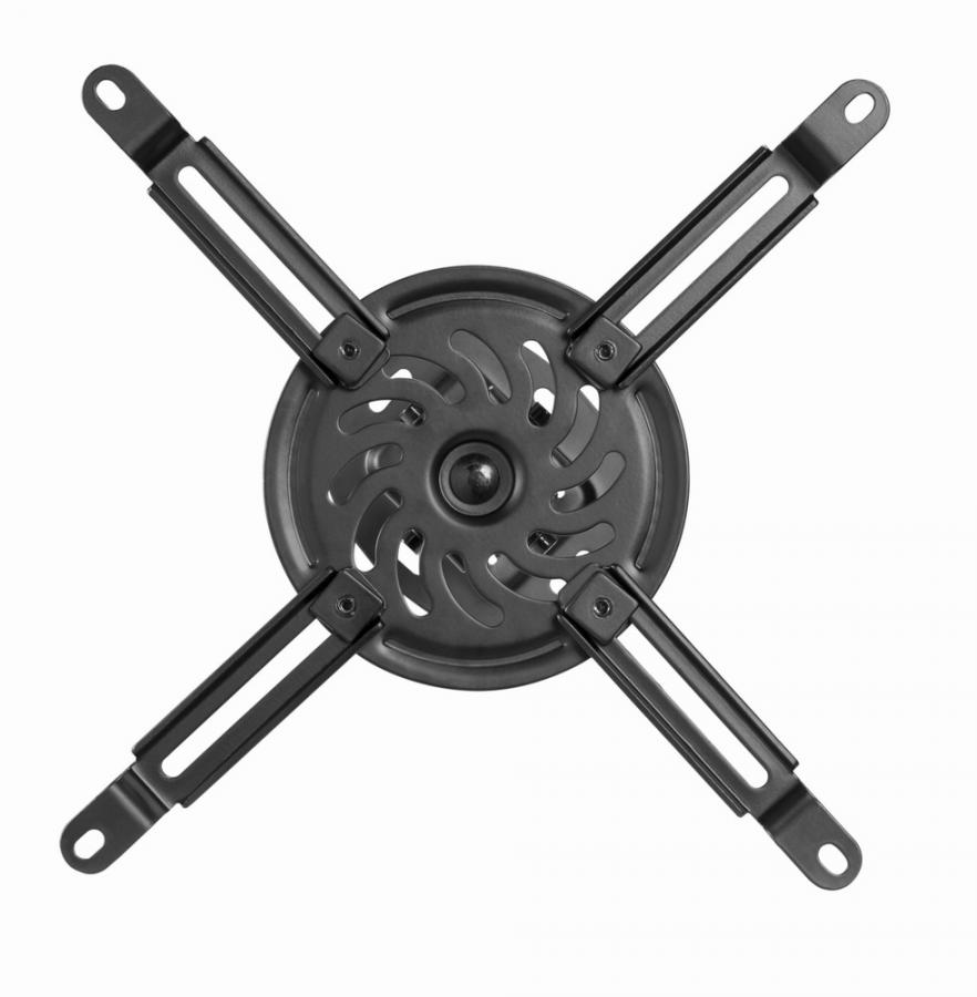 GEMBIRD ADJUSTABLE CEILING MOUNT FOR PROJECTOR/BEAMER BLACK