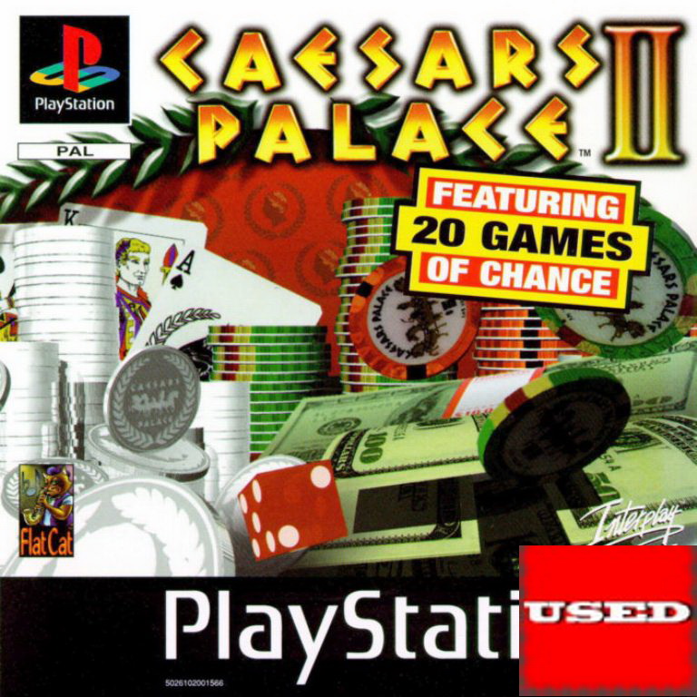 Caesars Palace II PSX USED (Unofficial Case)