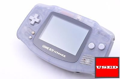 Nintendo Game Boy Advance Glacier Clear USED (Unboxed) (Slightly Scratched)