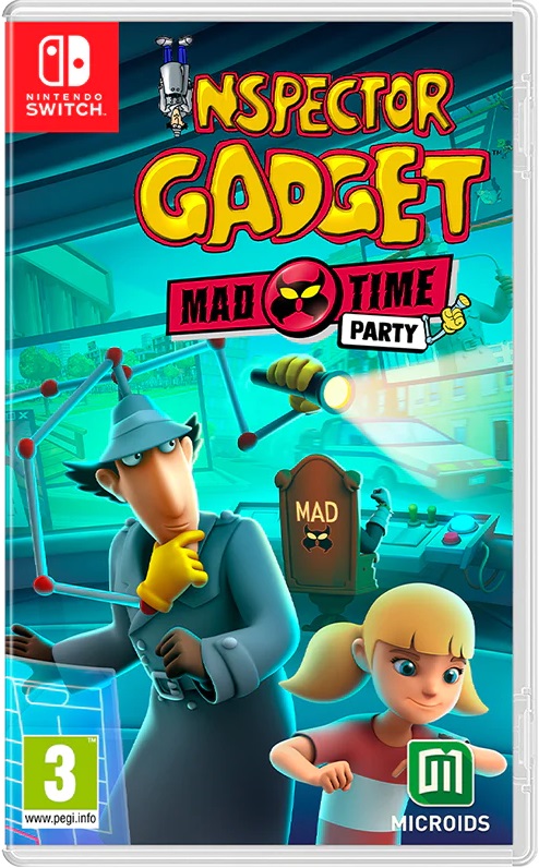 Inspector Gadget: Mad Time Party  Nintendo Switch  NEW