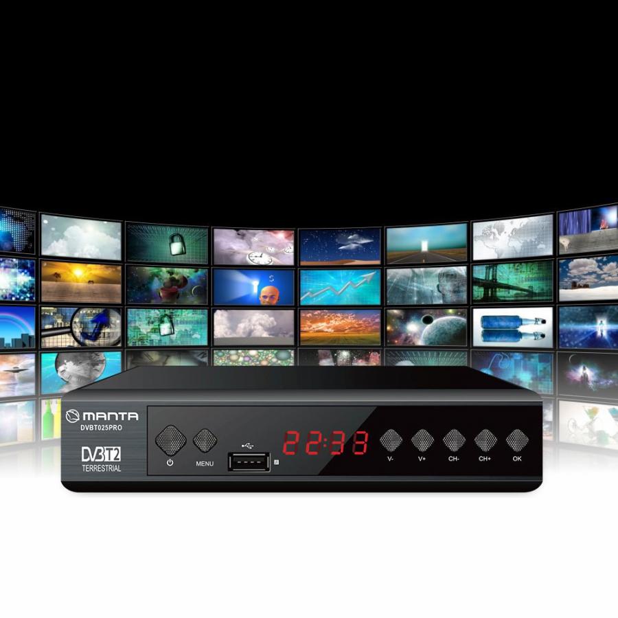 MANTA DVBT-T2 H265 TUNER
