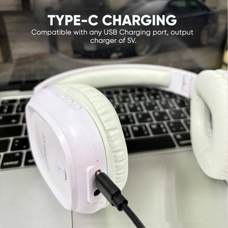 SONICGEAR BT5.4 OVER-EAR HEADPHONES AIRPHONE 5 CARBON