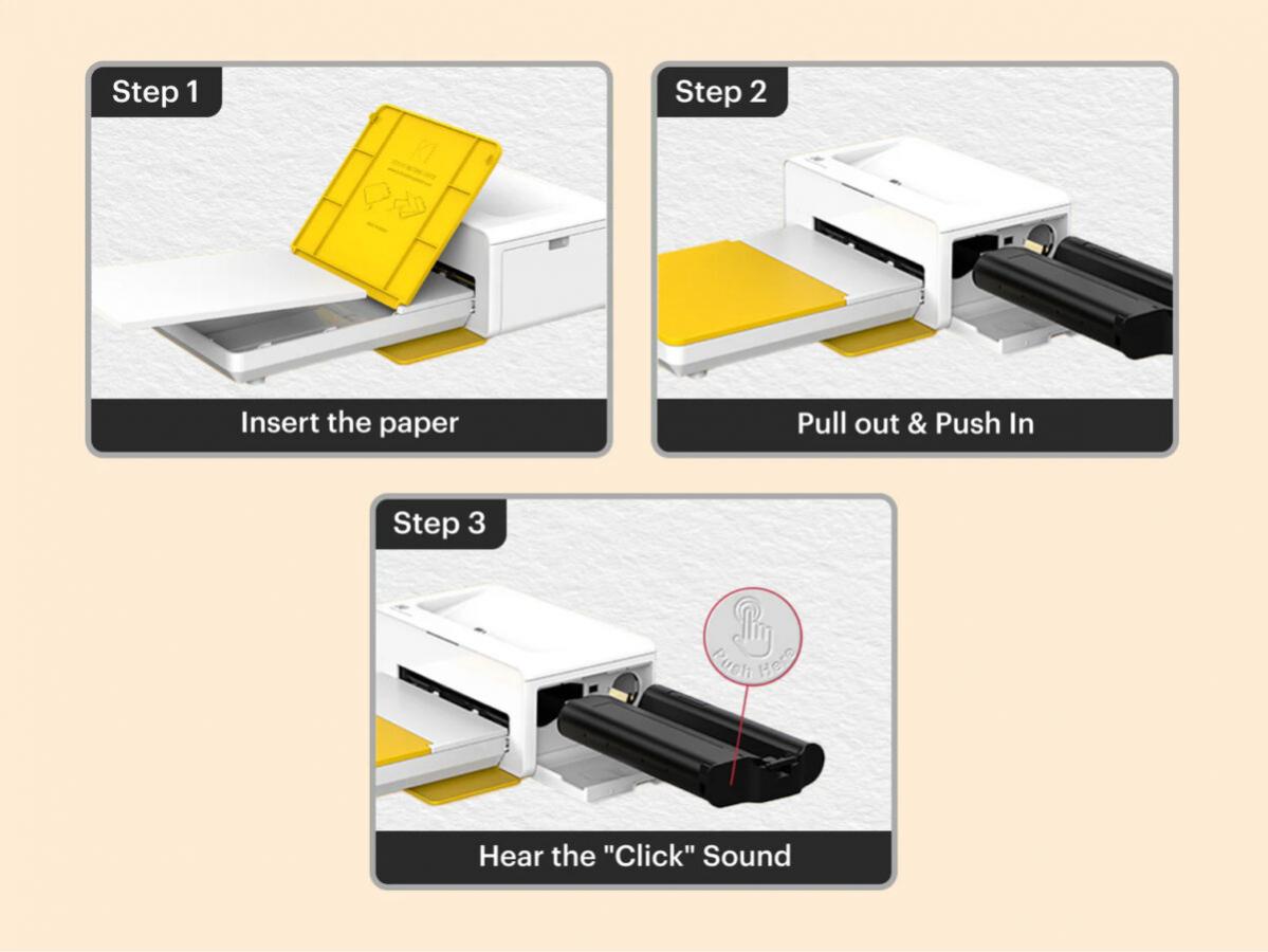 Kodak PHC-80 - Glossy Photo Paper (10x15cm) for WLAN Kodak Photo Printer (Dock Plus)
