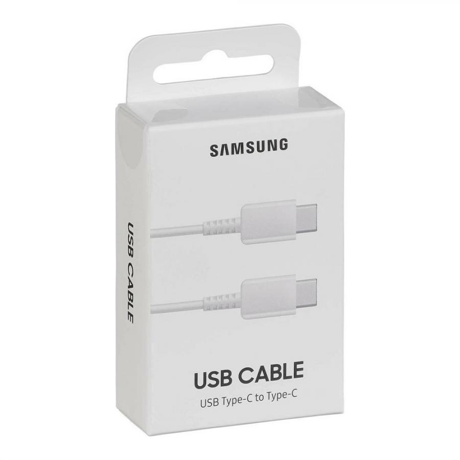 SAMSUNG DATACABLE USB-C TO USB-C WHITE RETAIL PACK