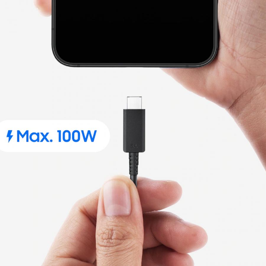 SAMSUNG USB-C DATACABLE 100W 1.8M RETAIL BLACK