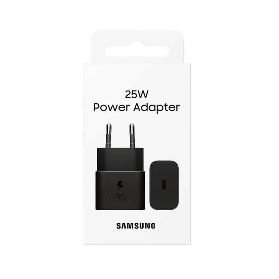 SAMSUNG TYPE-C WALL CHARGER 25W BLACK