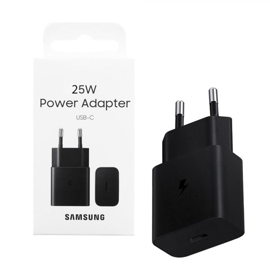 SAMSUNG TYPE-C WALL CHARGER 25W BLACK