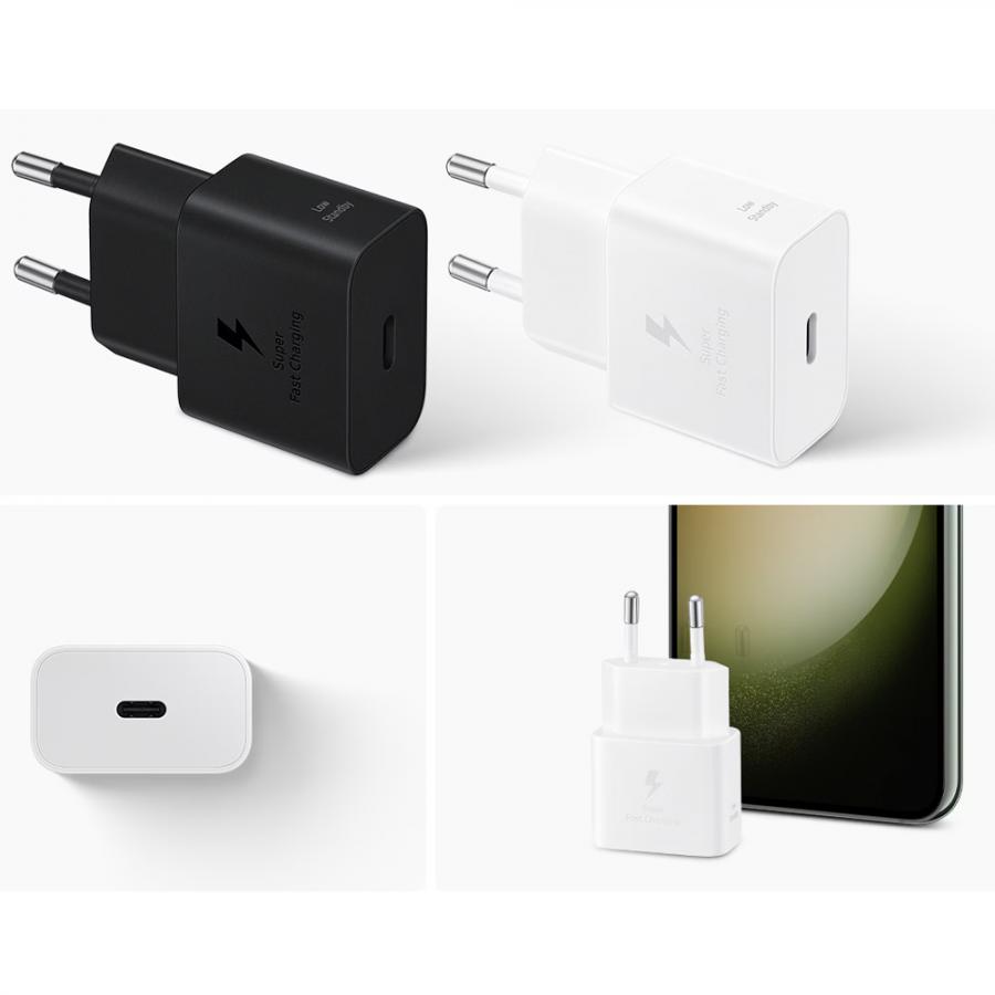 SAMSUNG TYPE-C WALL CHARGER 25W WHITE