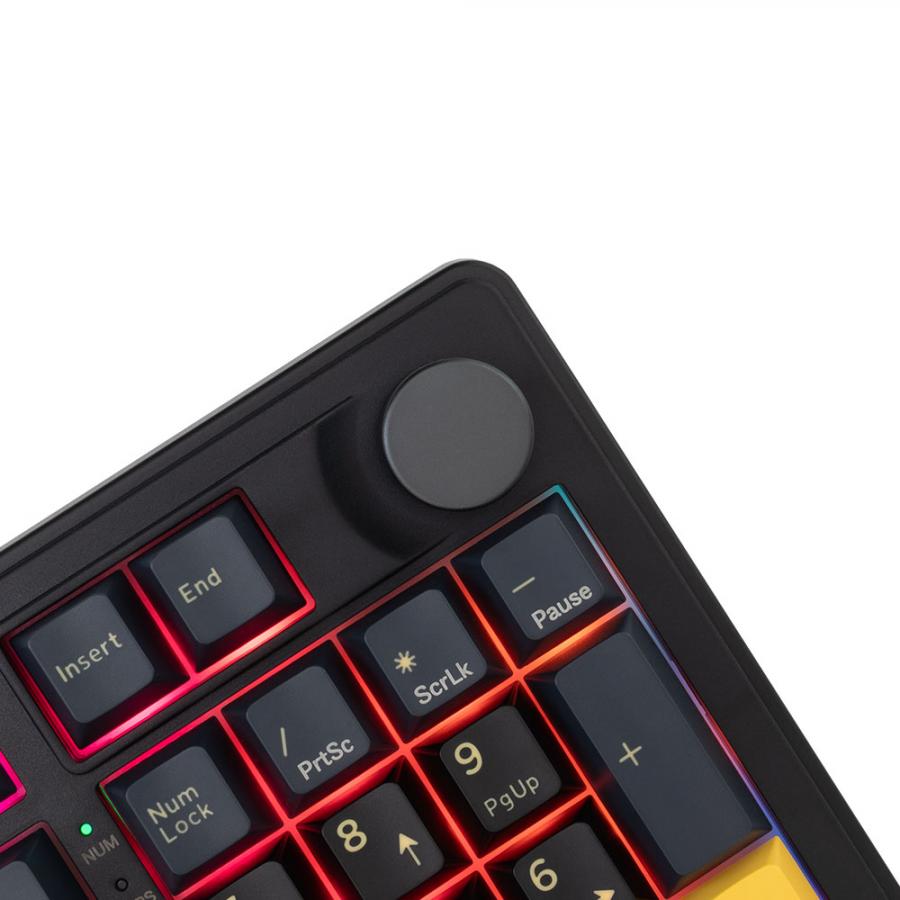 WHITE SHARK MECH US KEYBOARD RED SWITCH GK-007151 EXCALIBUR BLACK