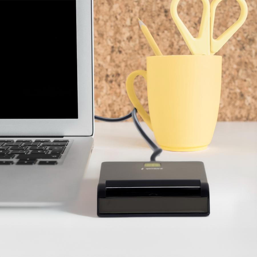 GEMBIRD USB PROFFESSIONAL SMART CARD READER BLACK