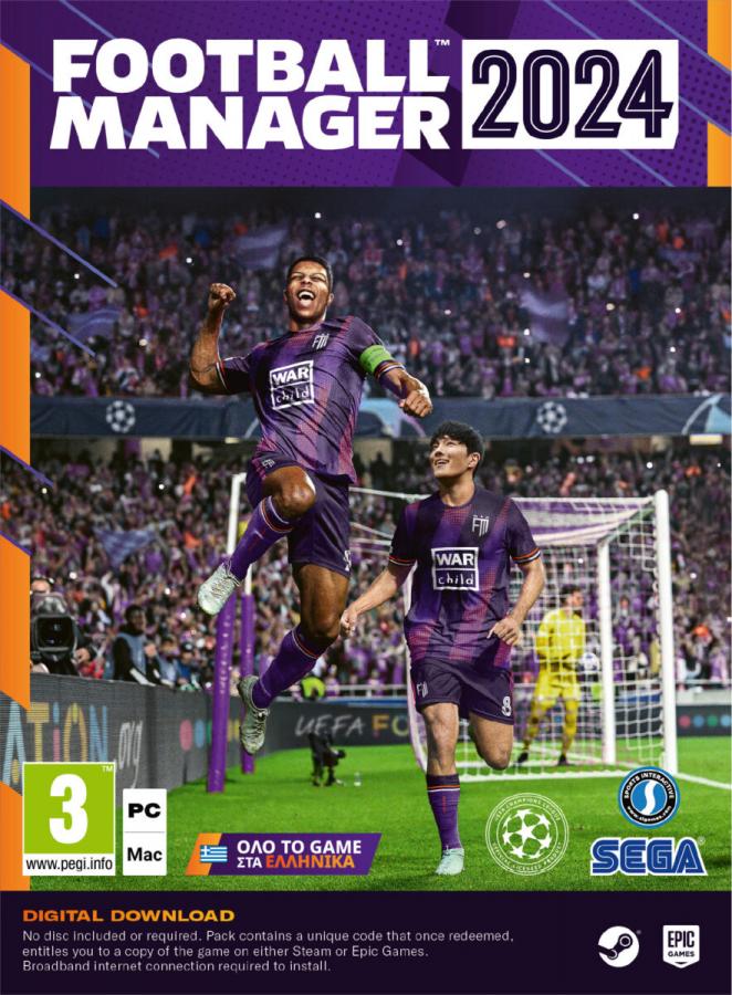 -----------Football Manager 2024 ( Code In A Box ) PC NEW ------------