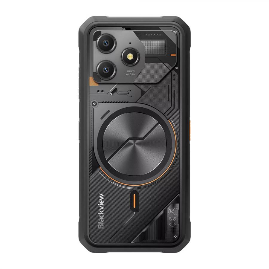 BLACKVIEW OCTA-CORE RUGGED PHONE 6.56' (8GB+128GB) NFC ANDROID 16 ARMOR BLACK