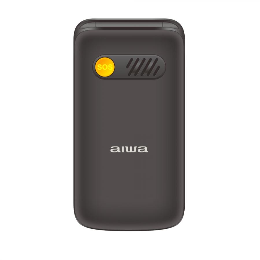 AIWA SLIM BT CLAMSHELL 4G FLIP-STYLE DUAL SIM PHONE BLACK