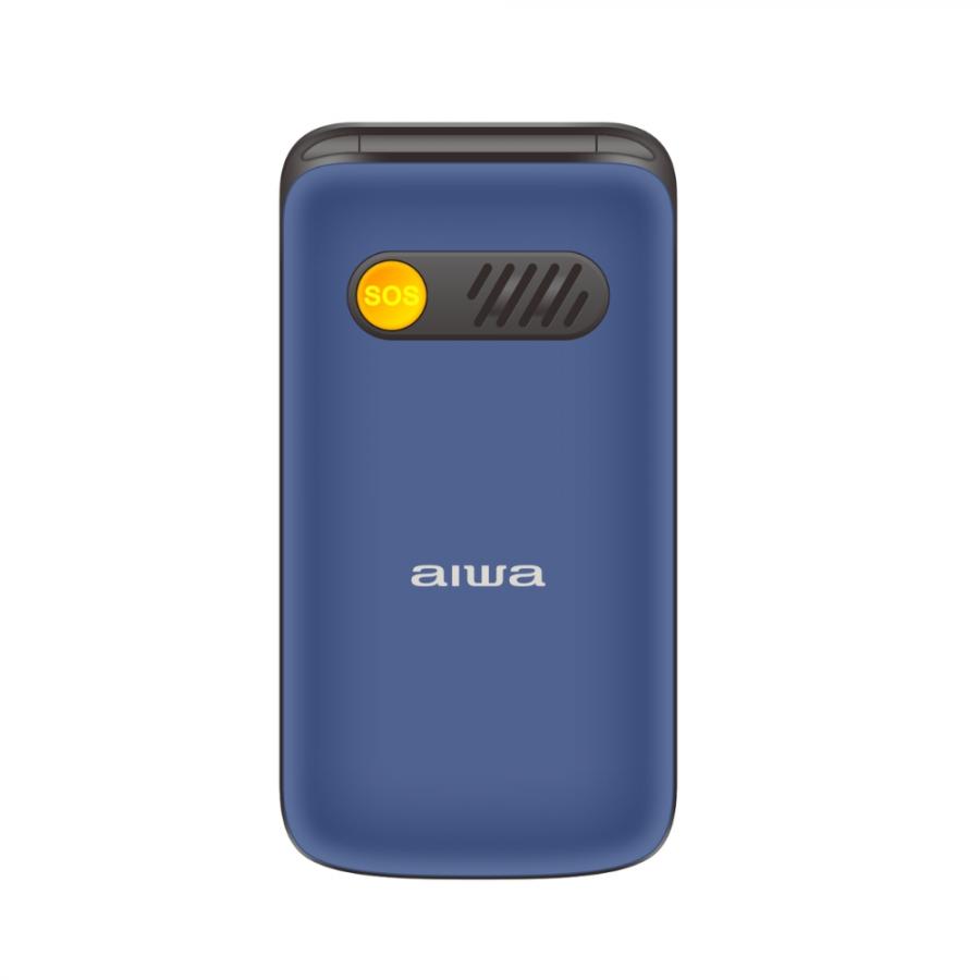 AIWA SLIM BT CLAMSHELL 2G FLIP-STYLE DUAL SIM PHONE BLUE