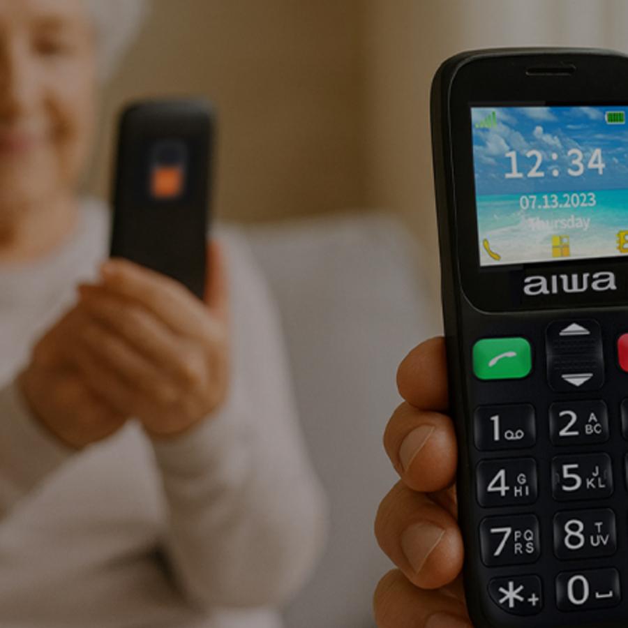 AIWA SLIM BT FEAT PHONE 2G DUAL SIM PHONE FPH-S100 BLACK