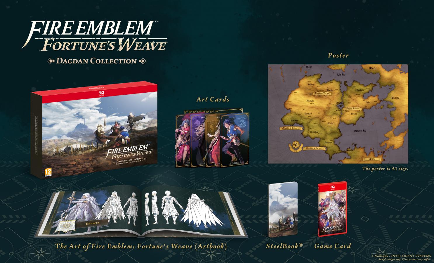 Fire Emblem Fortunes Weave Dagdan Collection Nintendo Switch 2 NEW 