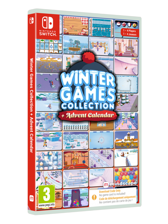 Wintergames Collection + Advent Calendar Nintendo Switch NEW (Code in a Box)