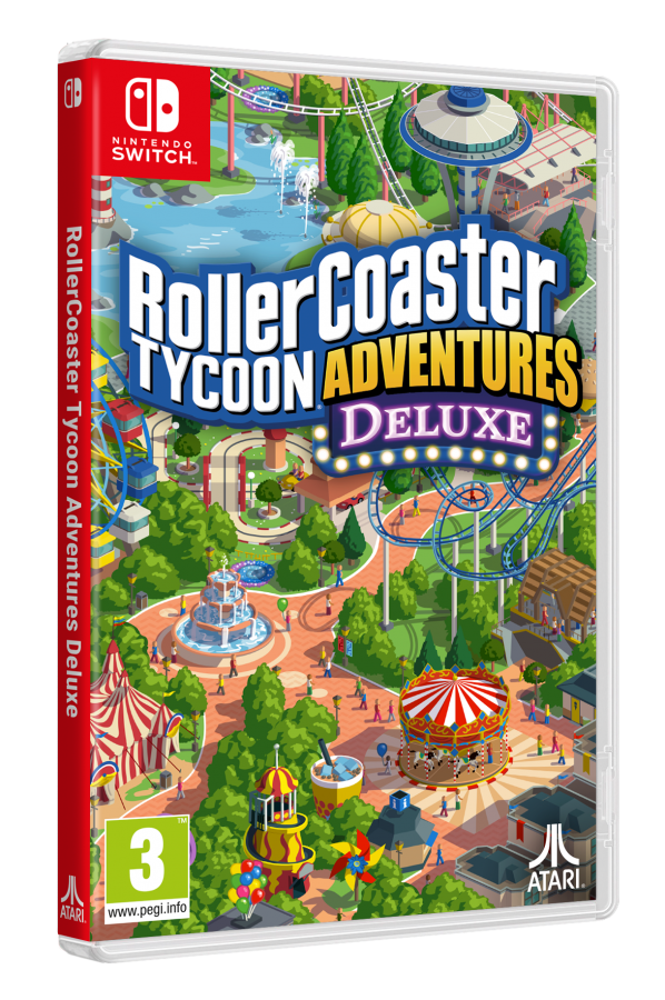 Roller Coaster Tycoon Adventures Deluxe Nintendo Switch NEW