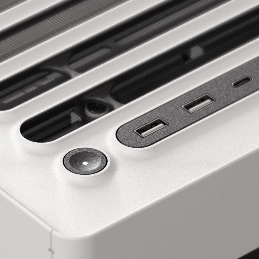 HAVN HS 420 VGPU white Premium Midi Tower Case - with vertical GPU support