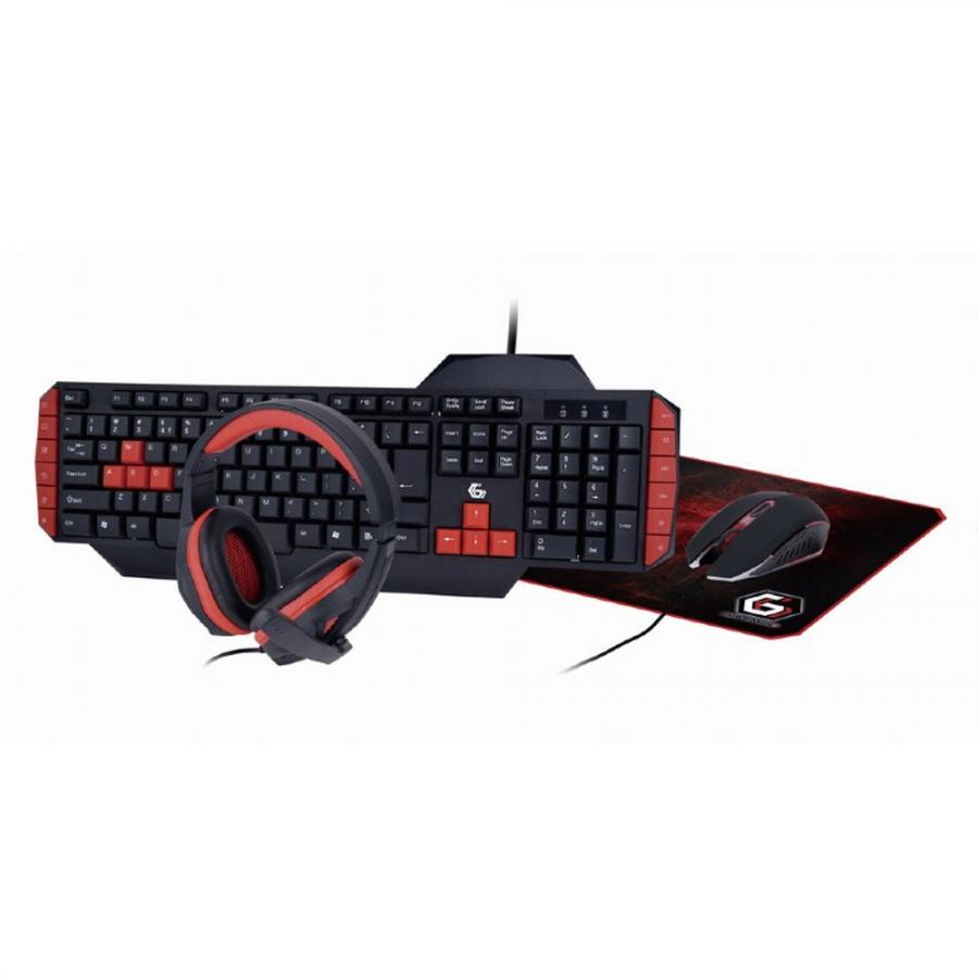 GEMBIRD ULTIMATE 4-IN-1 GAMING KIT US LAYOUT
