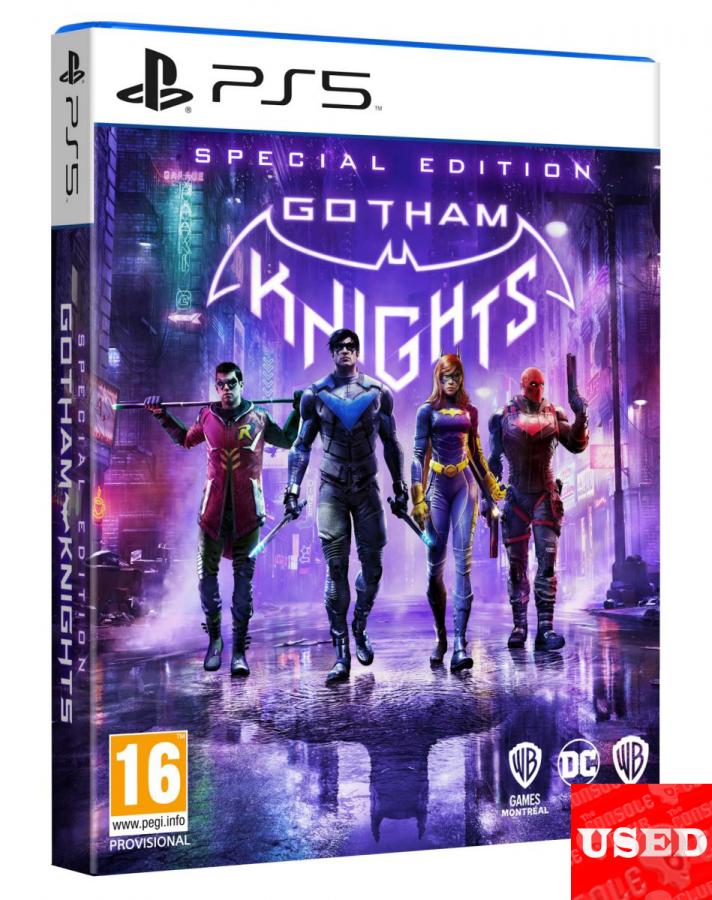 Gotham Knights  + Steelbook PS5  USED