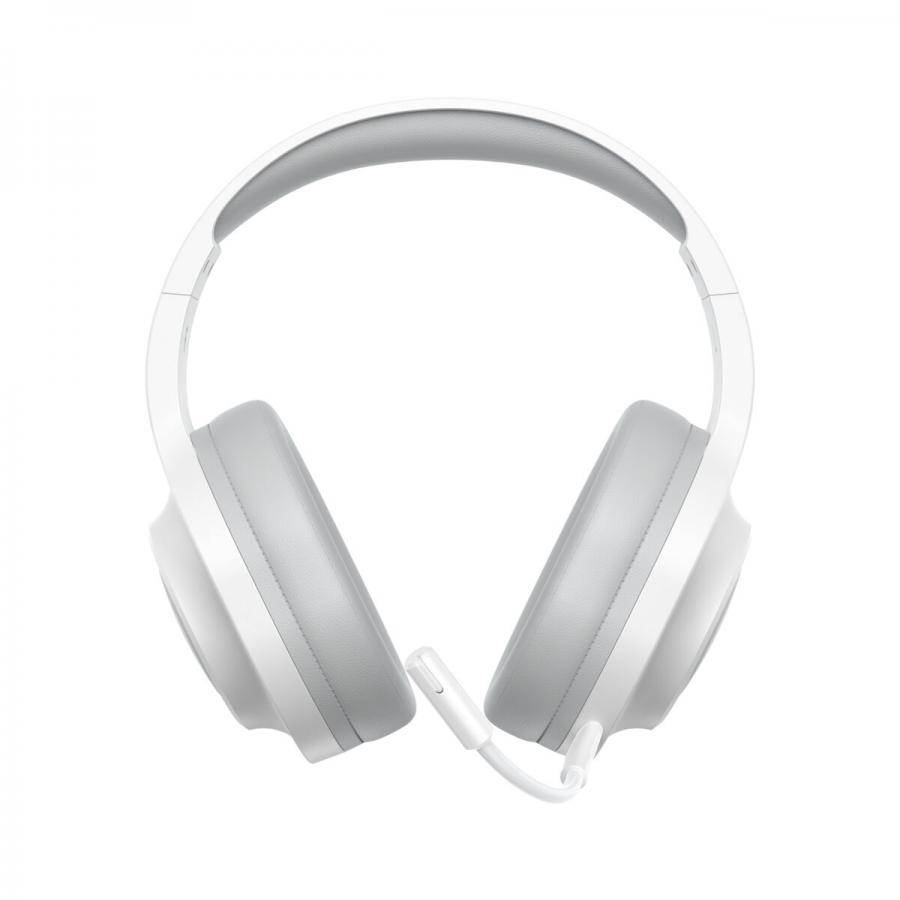 QCY Heroad V200 Wireless Quad White - Bluetooth & WiFi & USB-A & USB-C RGB Gaming Headset PS4/PS5/PC