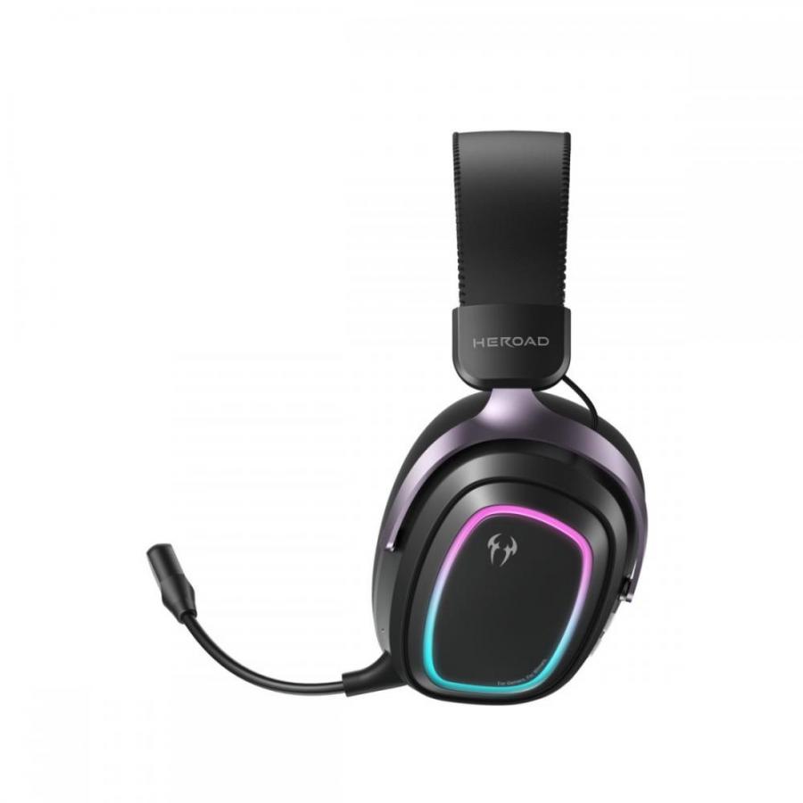 QCY Heroad GT2 Black Wired/Wireless/BT/3.5jack/USB-C THX Gaming Headset PS4/PS5/PC