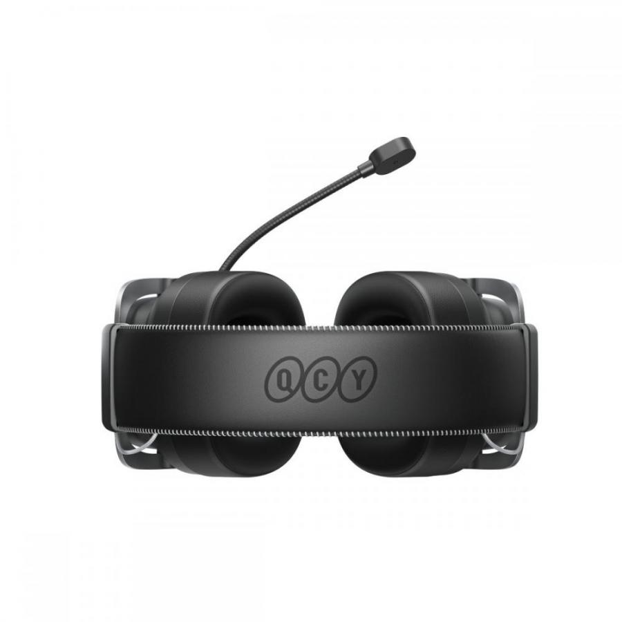QCY Heroad VT200 Pro Tri-mode Black Wired/Wireless/BT Gaming Headset 53mm Metal Headband PS4/PS5/PC
