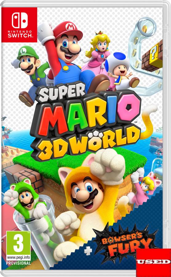 Super Mario 3D World + Bowser’s Fury  NSW USED (Cart Only)
