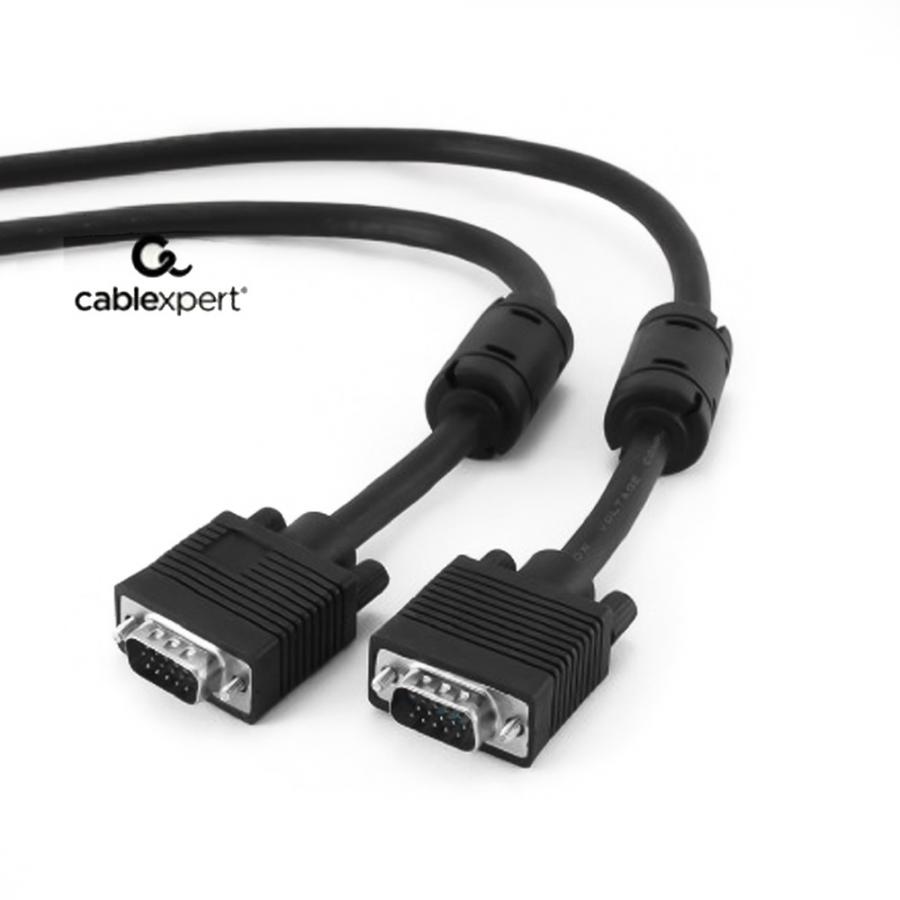 CABLEXPERT PREMIUM VGA HD 15M/HD 15M DUAL-SHIELDED W/2 X FERRITE 3M