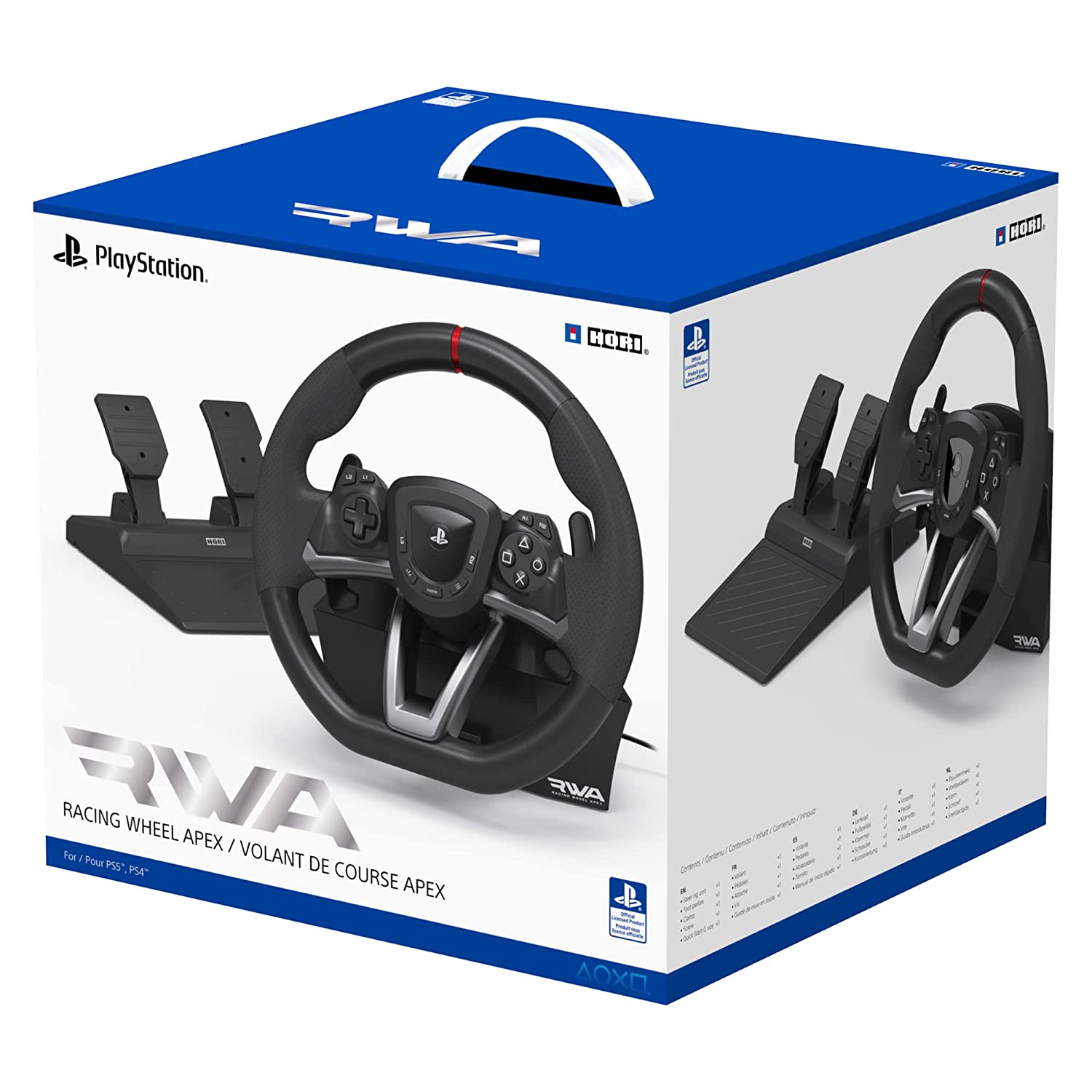Gran Turismo 7 PS5   + Hori New Racing Wheel Apex PS5/PS4/PC Τιμονιέρα (SPF-004U) (Officially Licensed by Sony)