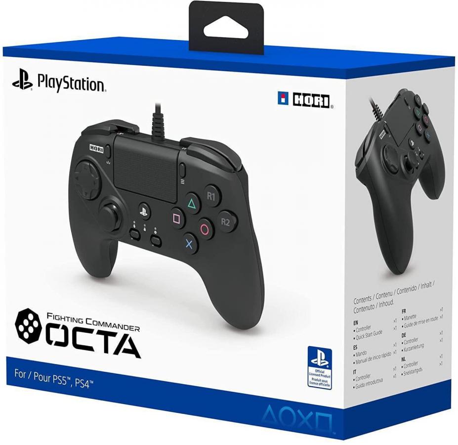 HORI (SPF-023U) FIGHTING COMMANDER OCTA, FOR PLAYSTATION 5 & 4
