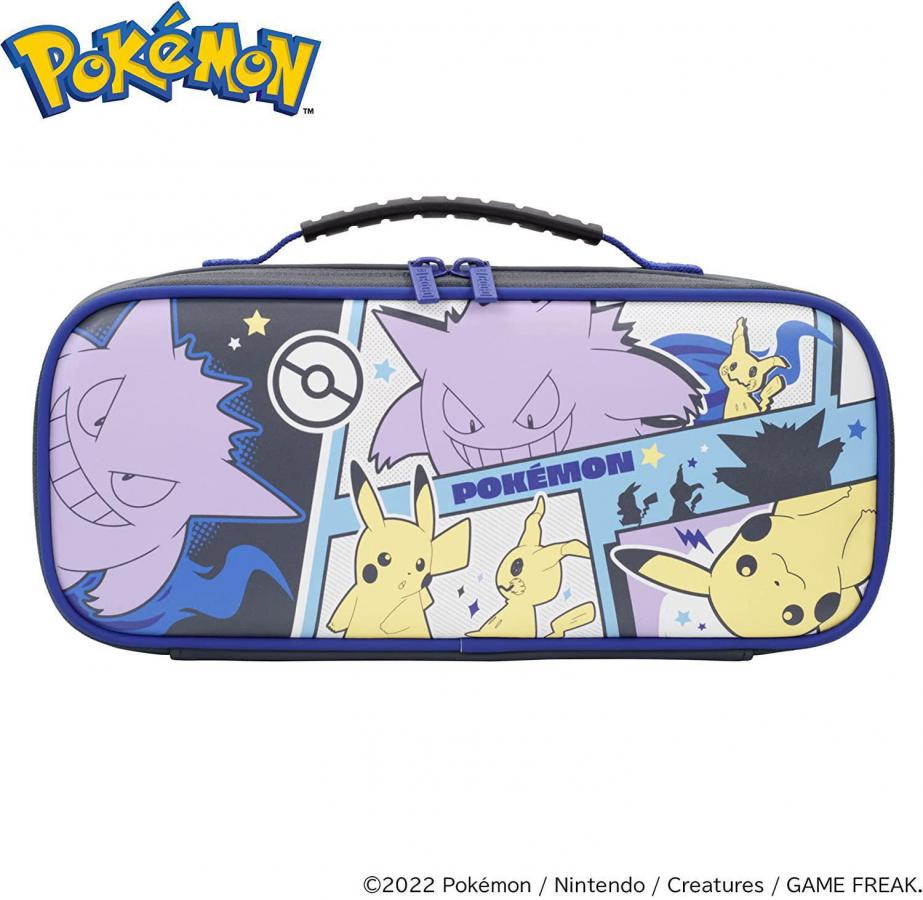 HORI (NSW-412U) CARGO POUCH COMPACT (PIKACHU, GENGAR & MIMIKYU) - FOR SWITCH/ SWITCH LITE