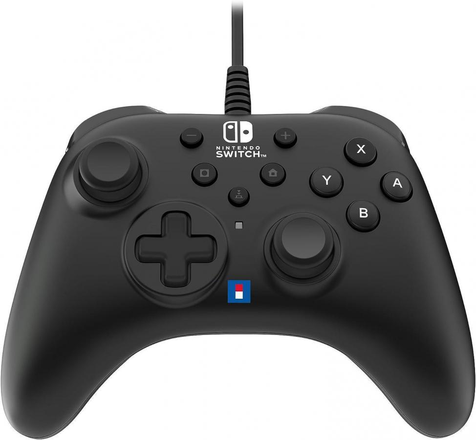 HORI (NSW-457U)  HORIPAD TURBO (BLACK) FOR NINTENDO SWITCH/SWITCH OLED