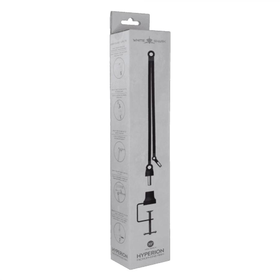 WHITE SHARK MICROPHONE STAND GMS-002 BLACK