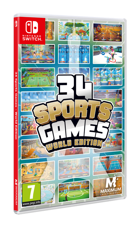 34 Sports Games World Edition Nintendo Switch NEW