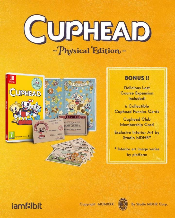 Cuphead Nintendo Switch NEW