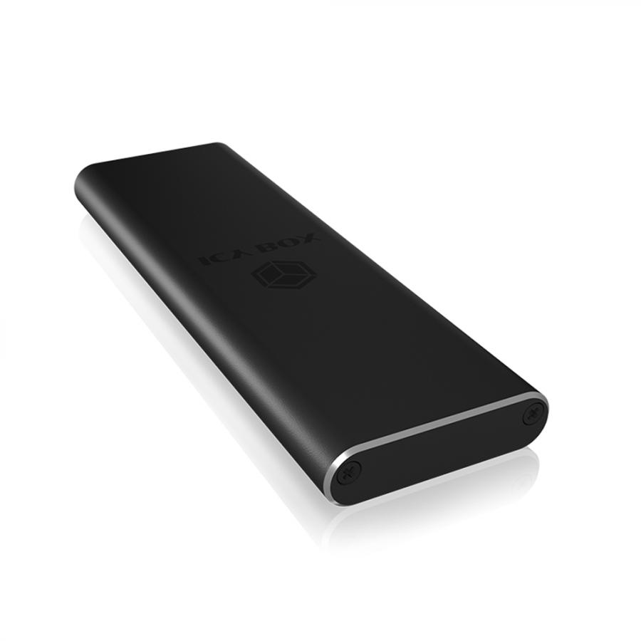 ICY BOX TYPE-C 3.1 GEN2 ENCLOSURE FOR M.2 SSD BLACK