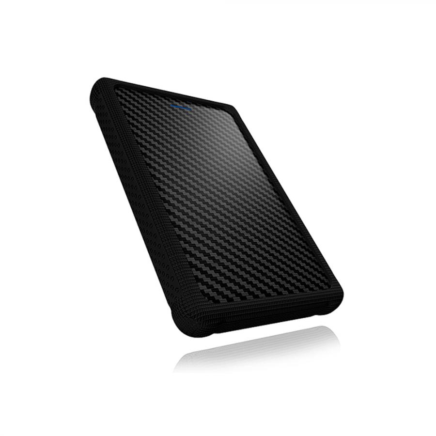 ICY BOX USB 3.0 EXTERNAL CASE 2.5' SATA HDD WITH SILICONE SLEEVE BLACK