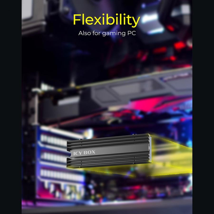 ICY BOX M.2 SSD HEAT SINK FOR PS5
