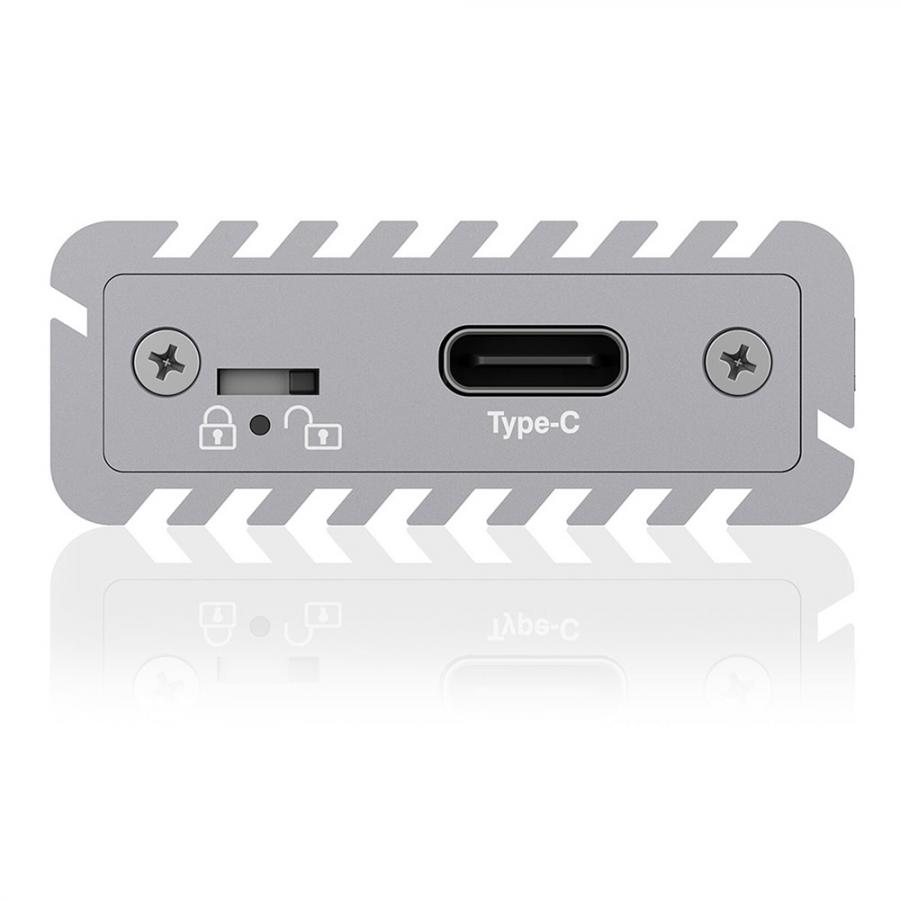 ICY BOX TYPE-C 3.2 GEN2 TO PCIe NVMe M.2 SSD ENCLOSURE