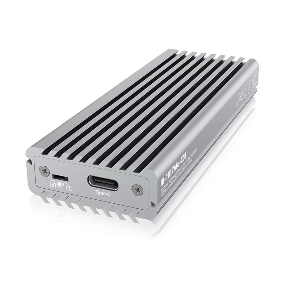 ICY BOX TYPE-C 3.2 GEN2 TO PCIe NVMe M.2 SSD ENCLOSURE