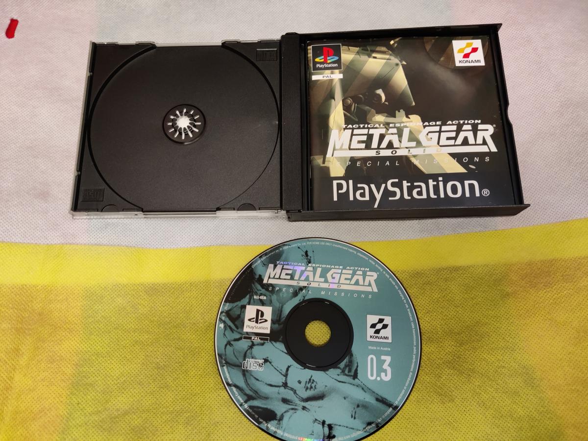 Metal Gear Solid Special Missions PSX USED 